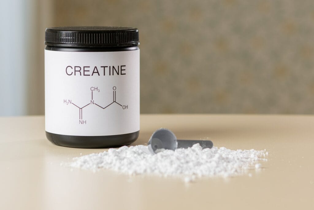 photo of creatine supplement